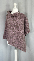 Poncho Paisley in braun/rosé